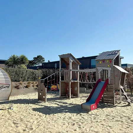 Дом отдыха Mobil-home Grand Confort A 200m Plage, Avec Piscine, Terrasse, Wifi Inclus - 4 Pers. - Fr-1-361a-37 Жуллувиль-ле-Пен