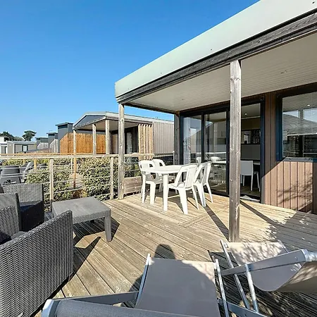 Mobil-home Grand Confort A 200m Plage, Avec Piscine, Terrasse, Wifi Inclus - 4 Pers. - Fr-1-361a-37 Дом отдыха Жуллувиль-ле-Пен