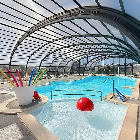 Ferienhaus Mobil-home Grand Confort A 200m Plage, Avec Piscine, Terrasse, Wifi Inclus - 4 Pers. - Fr-1-361a-37 *